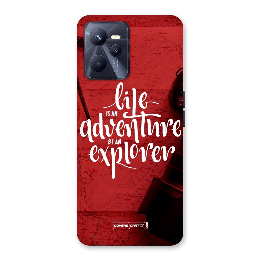 Life Adventure Explorer Back Case for Realme C35