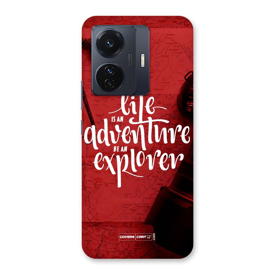 Life Adventure Explorer Back Case for Vivo T1 Pro