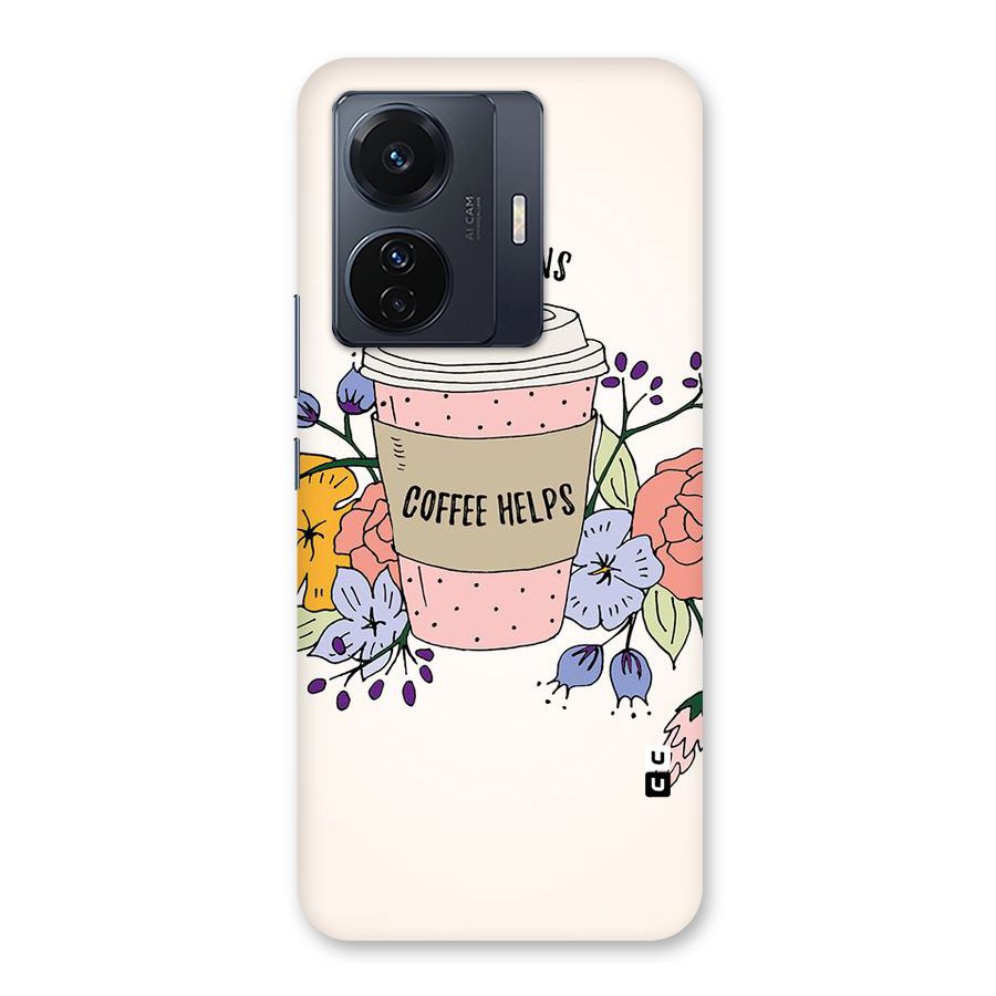 Life Happens Back Case for Vivo T1 Pro