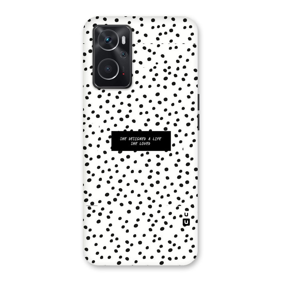 Life Loved Back Case for Oppo K10 4G
