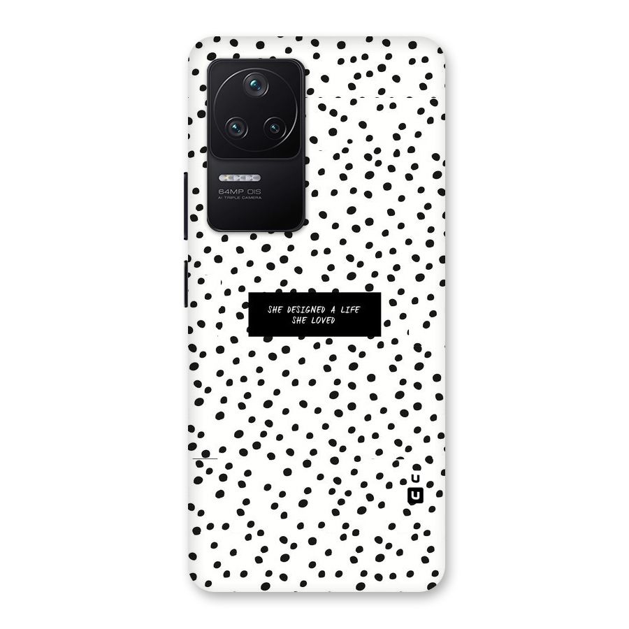 Life Loved Back Case for Poco F4 5G