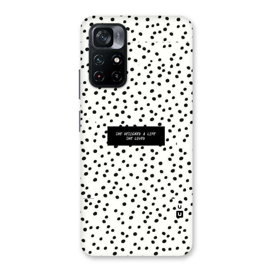 Life Loved Back Case for Poco M4 Pro 5G
