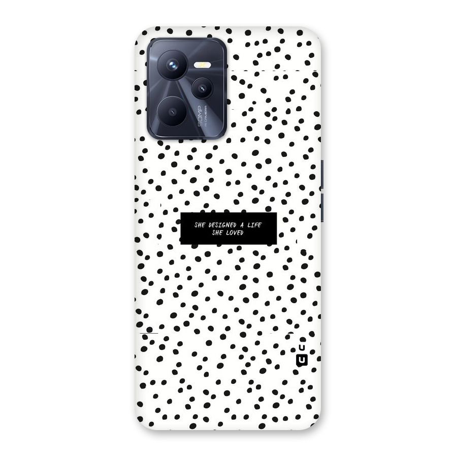 Life Loved Back Case for Realme C35