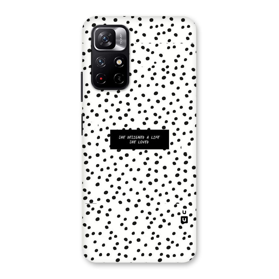 Life Loved Back Case for Redmi Note 11T 5G