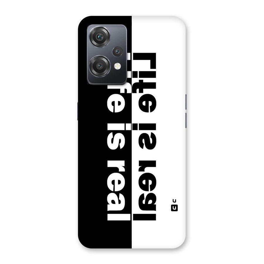 Life Reality Back Case for OnePlus Nord CE 2 Lite 5G
