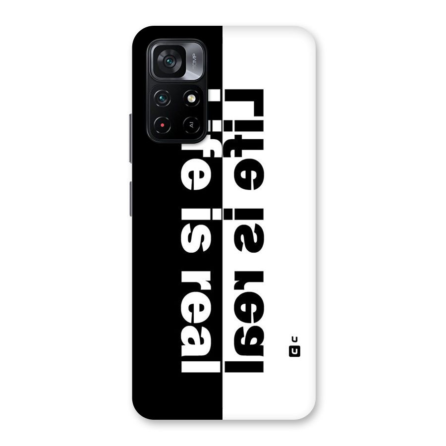 Life Reality Back Case for Poco M4 Pro 5G