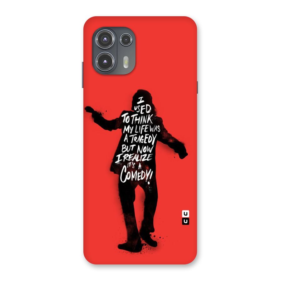 Life Tragedy Comedy Back Case for Motorola Edge 20 Fusion