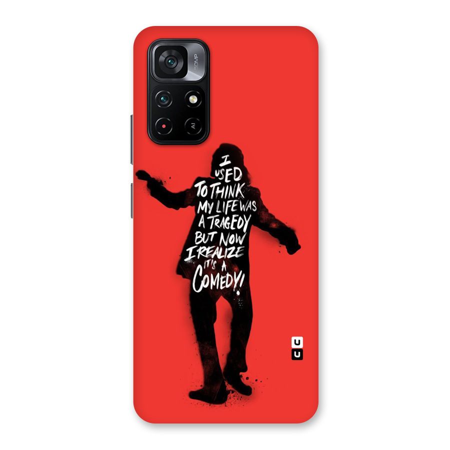 Life Tragedy Comedy Back Case for Poco M4 Pro 5G