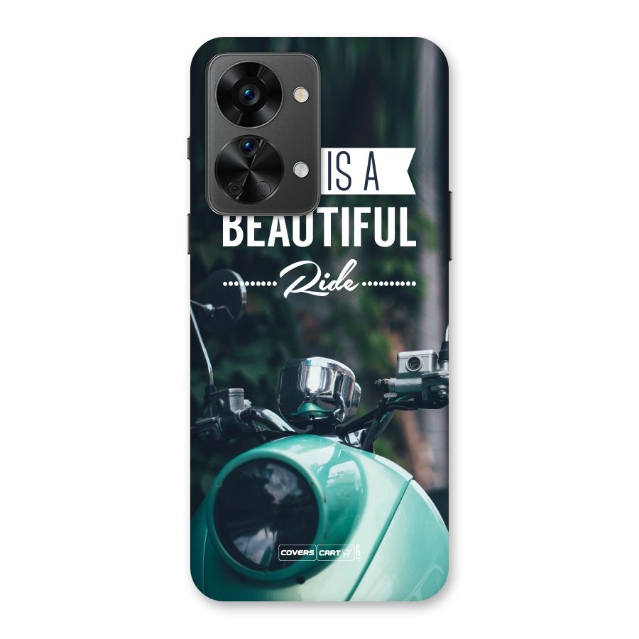 Life is a Beautiful Ride Back Case for OnePlus Nord 2T