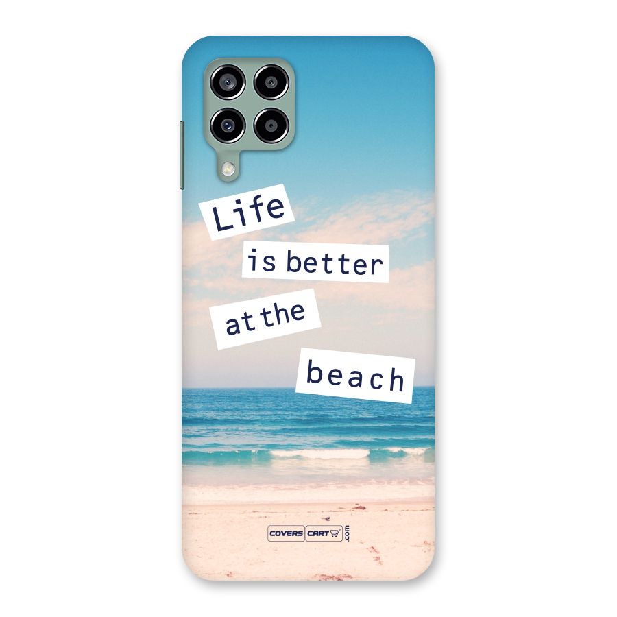 Life is better at the Beach Back Case for Galaxy M33