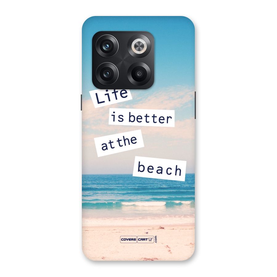 Life is better at the Beach Back Case for OnePlus 10T