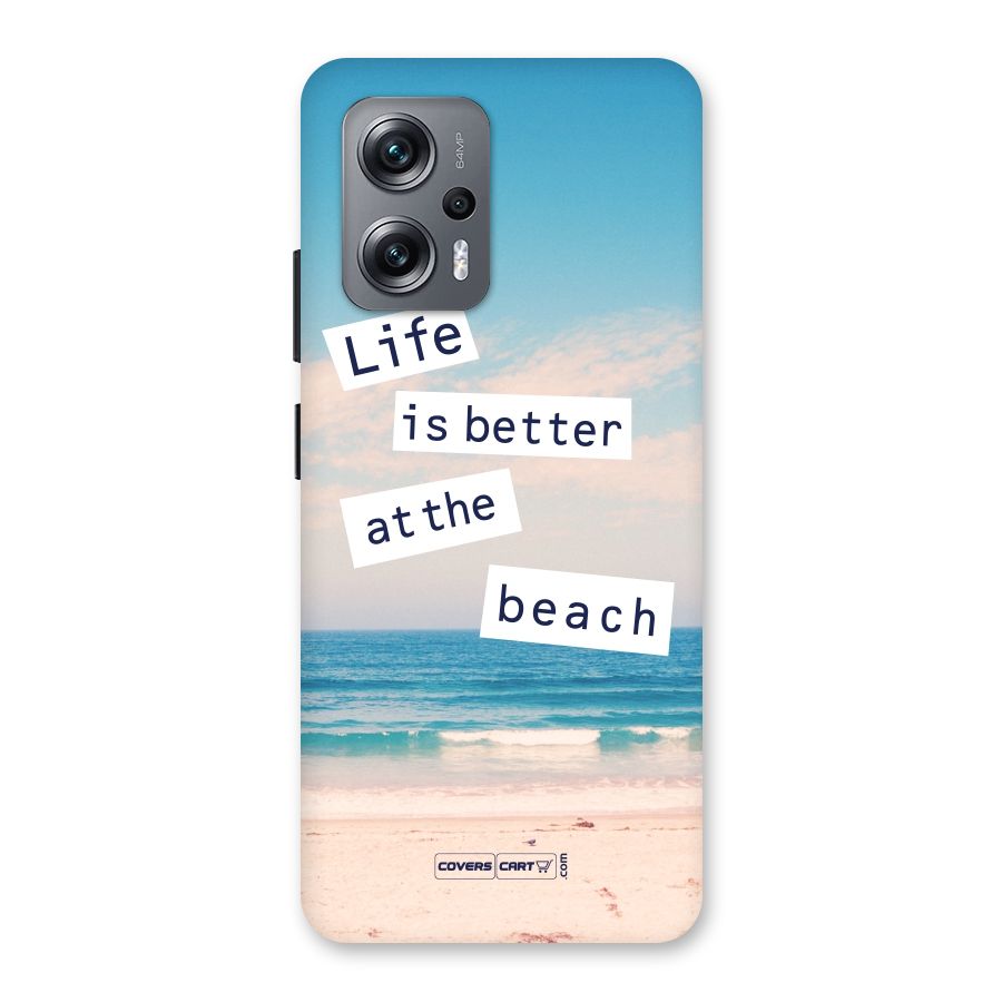 Life is better at the Beach Back Case for Redmi K50i