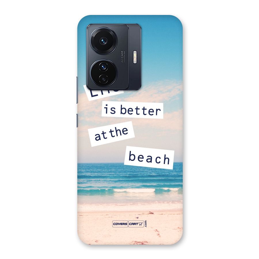 Life is better at the Beach Back Case for Vivo T1 Pro
