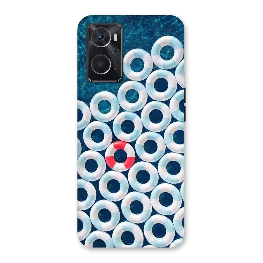 Light Blue Allure Back Case for Oppo K10 4G