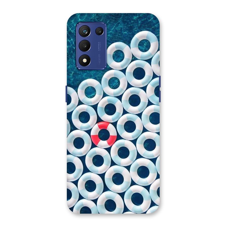 Light Blue Allure Back Case for Realme 9 5G Speed