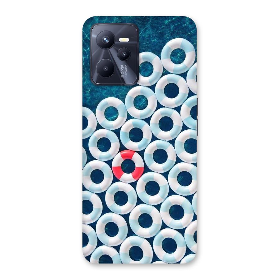 Light Blue Allure Back Case for Realme C35