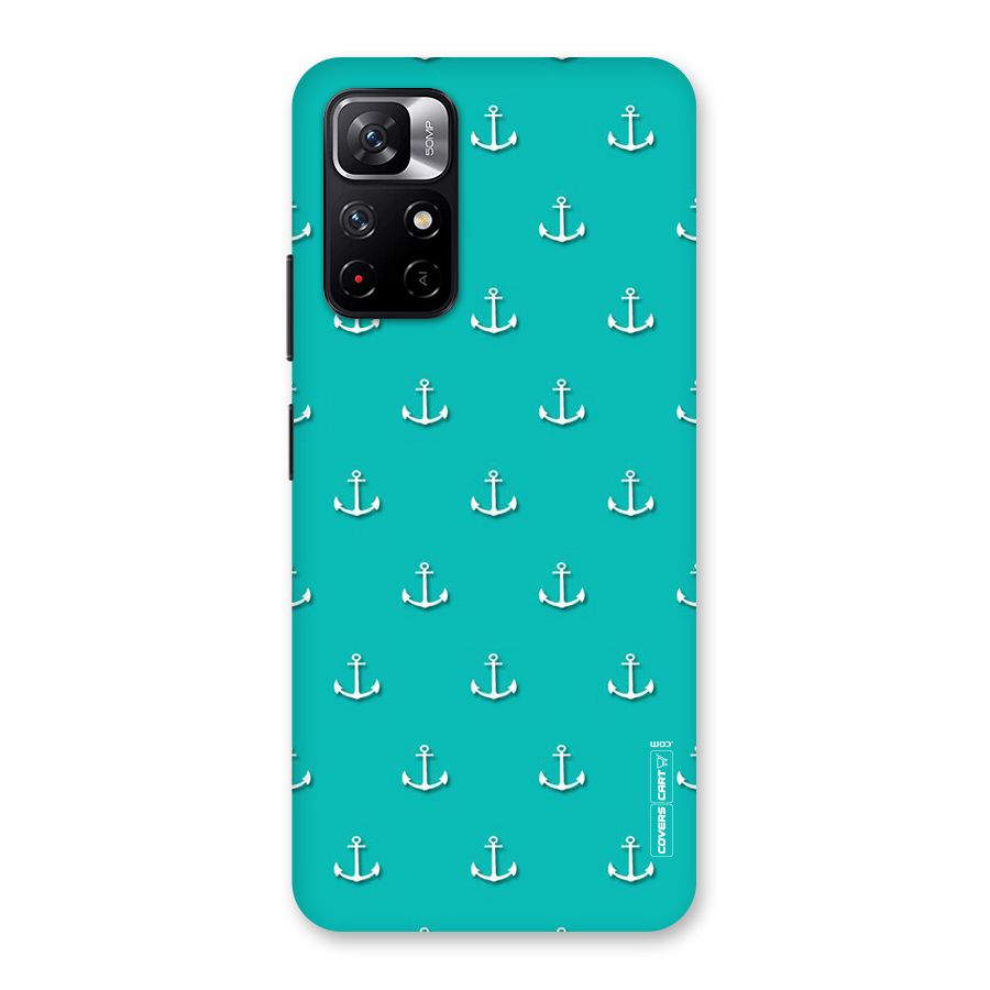 Light Blue Anchor Back Case for Redmi Note 11T 5G
