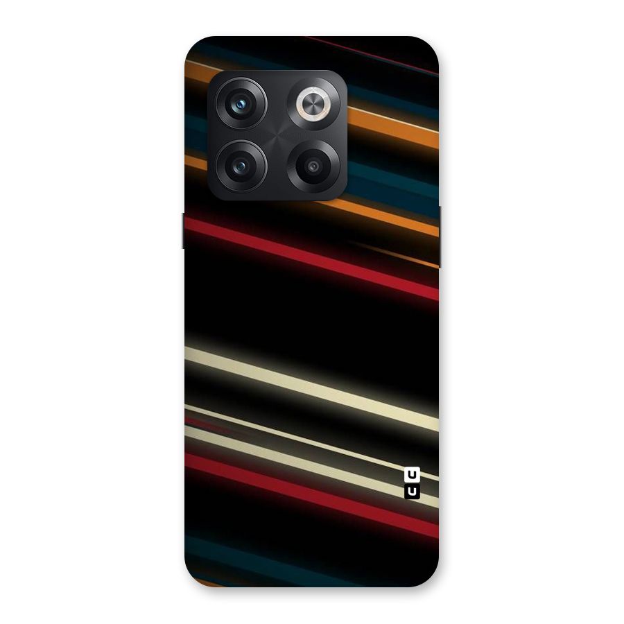 Light Diagonal Stripes Back Case for OnePlus 10T