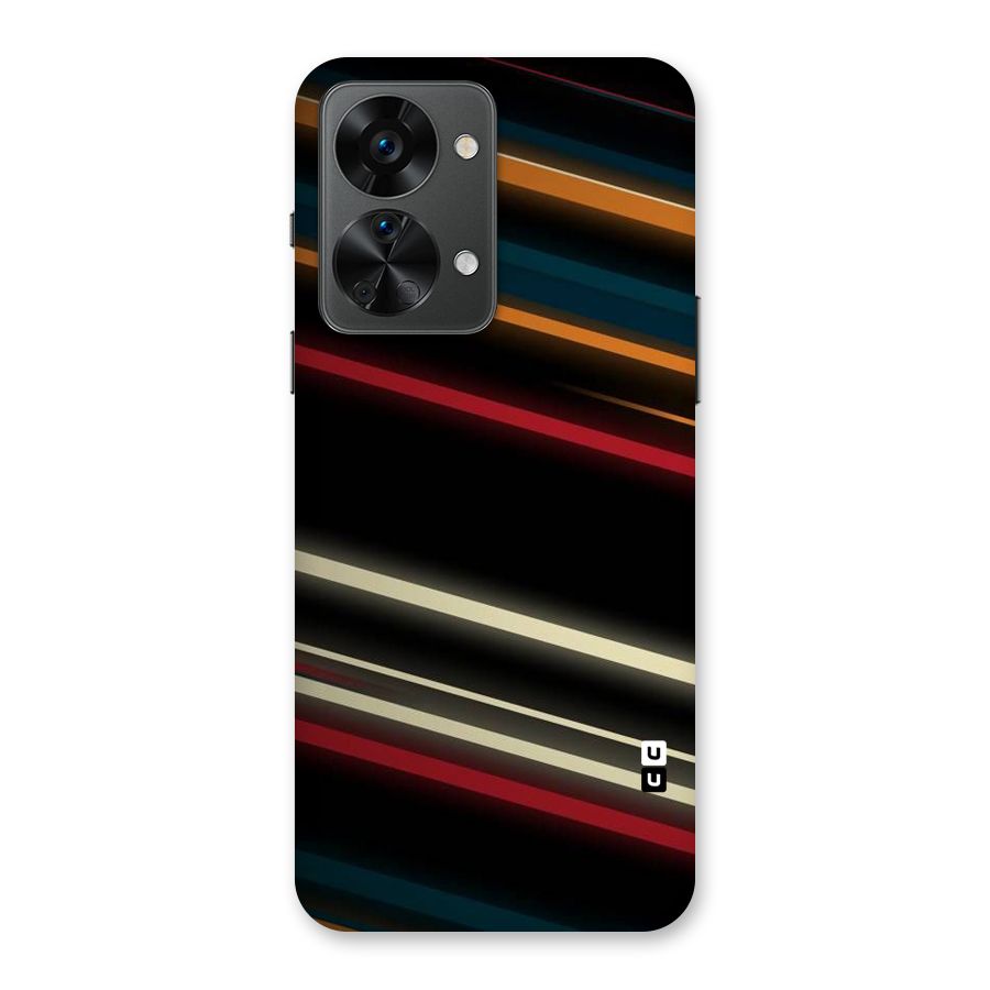 Light Diagonal Stripes Back Case for OnePlus Nord 2T