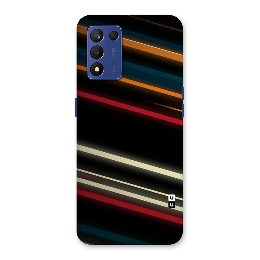 Light Diagonal Stripes Back Case for Realme 9 5G Speed