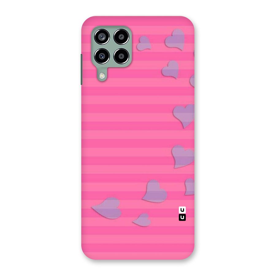 Light Heart Stripes Back Case for Galaxy M33