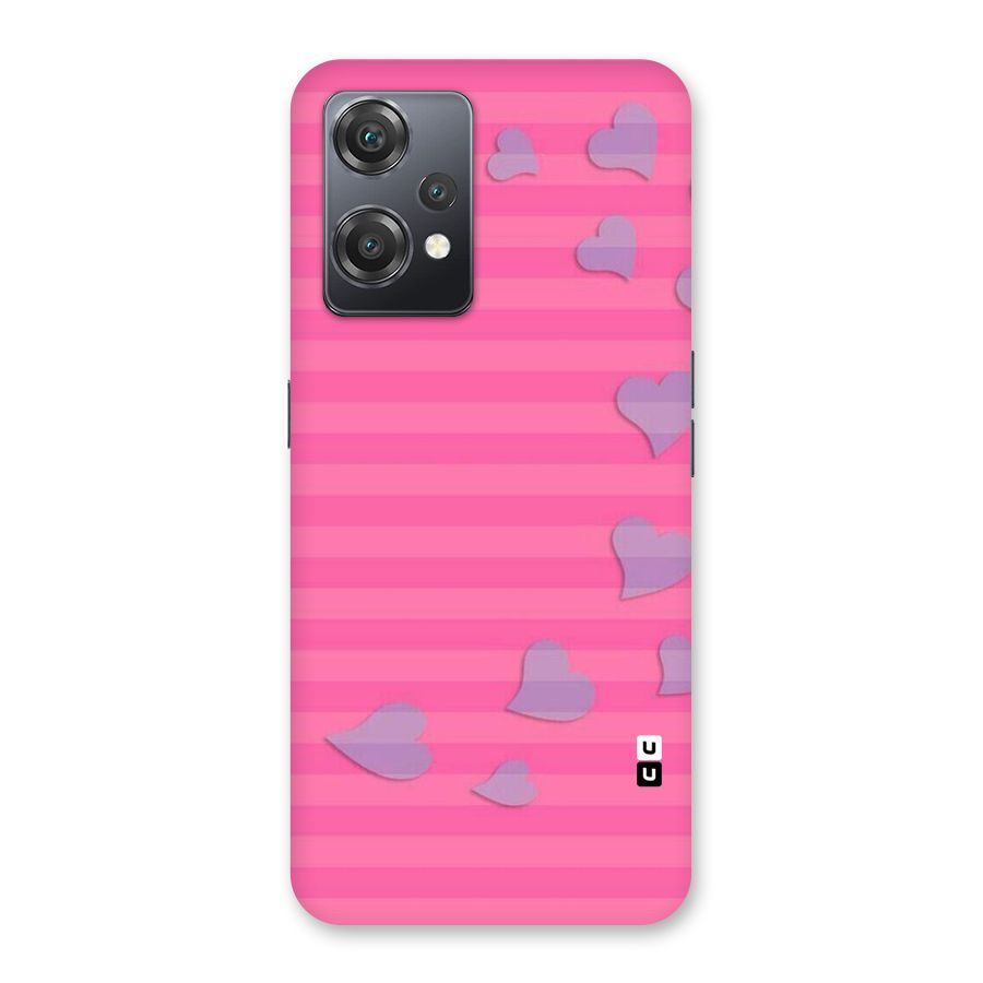 Light Heart Stripes Back Case for OnePlus Nord CE 2 Lite 5G