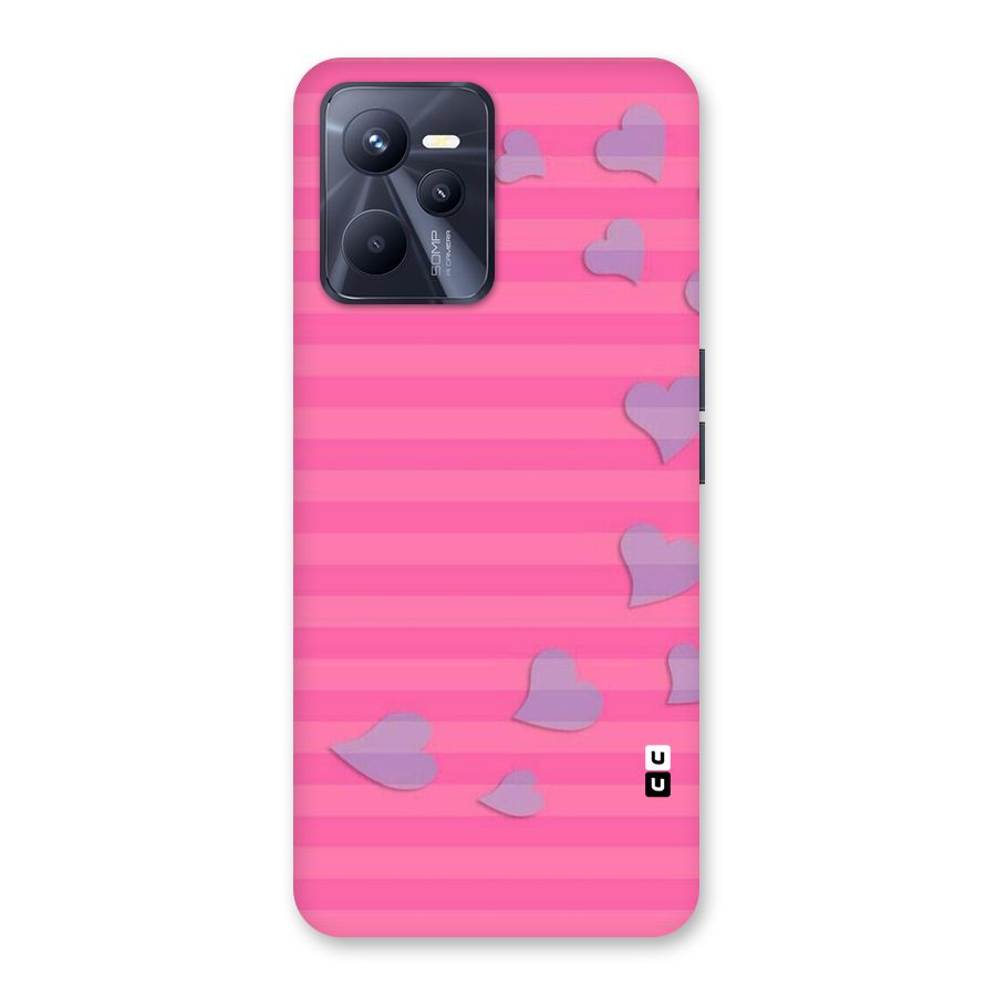 Light Heart Stripes Back Case for Realme C35