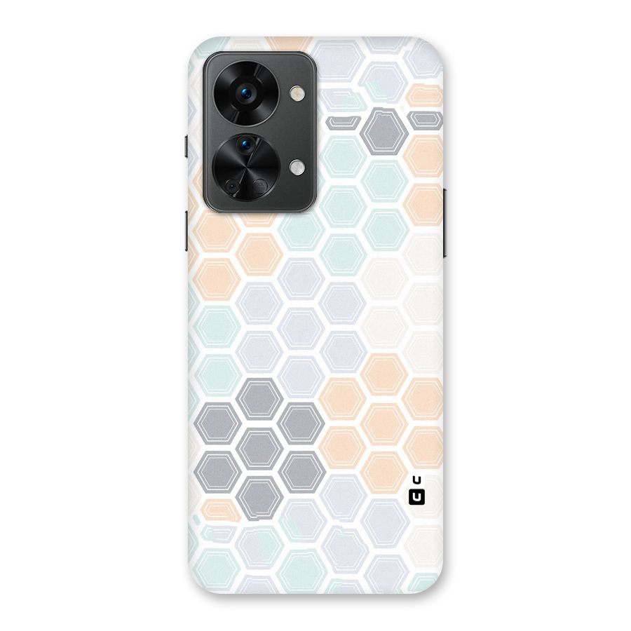Light Hexagons Back Case for OnePlus Nord 2T