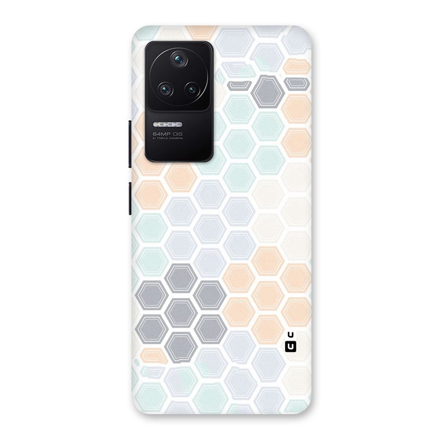 Light Hexagons Back Case for Poco F4 5G