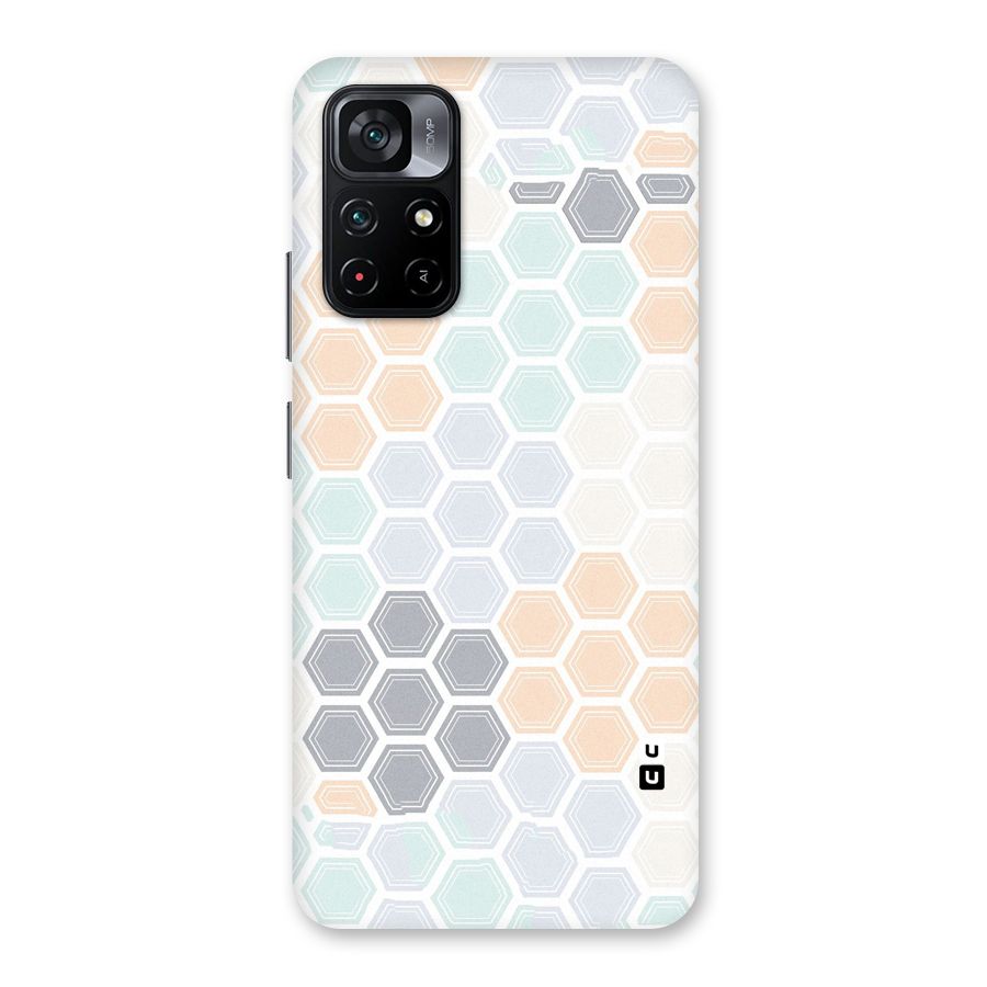 Light Hexagons Back Case for Poco M4 Pro 5G