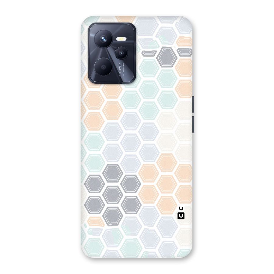 Light Hexagons Back Case for Realme C35