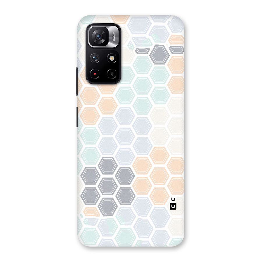 Light Hexagons Back Case for Redmi Note 11T 5G