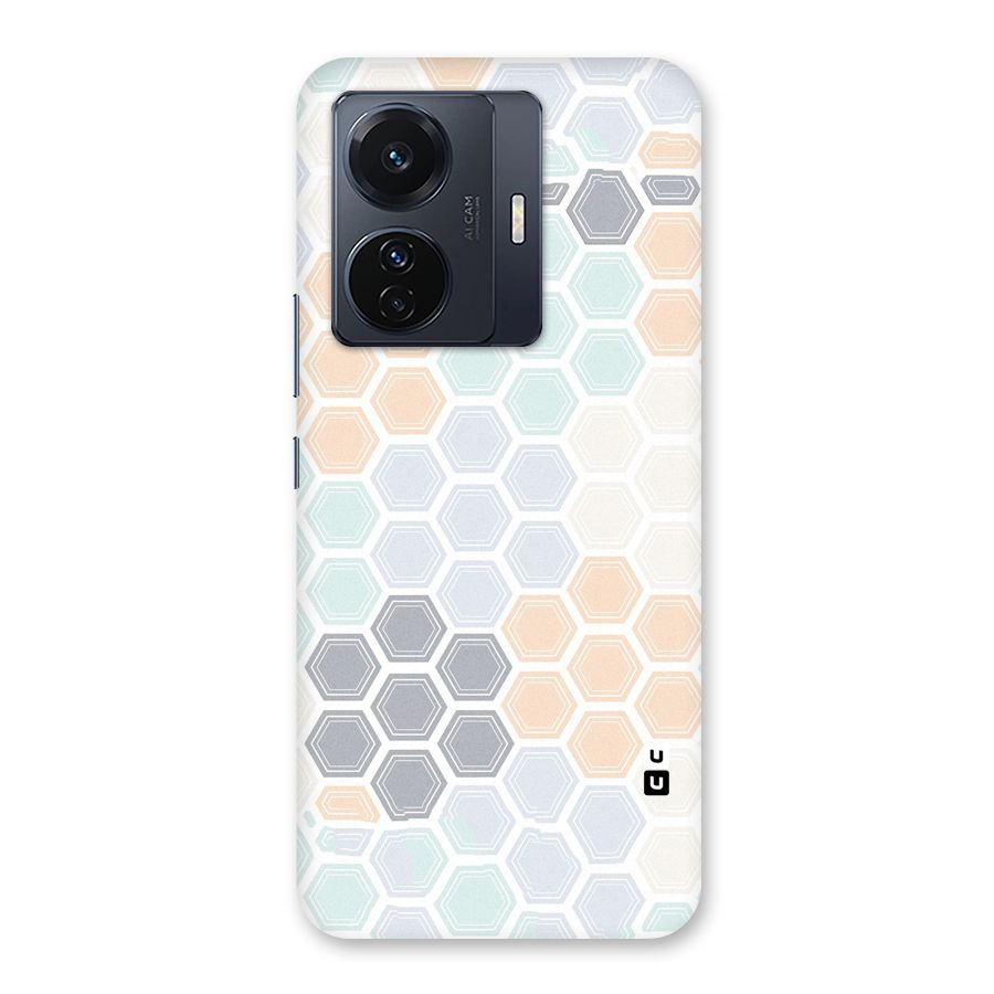 Light Hexagons Back Case for Vivo T1 Pro