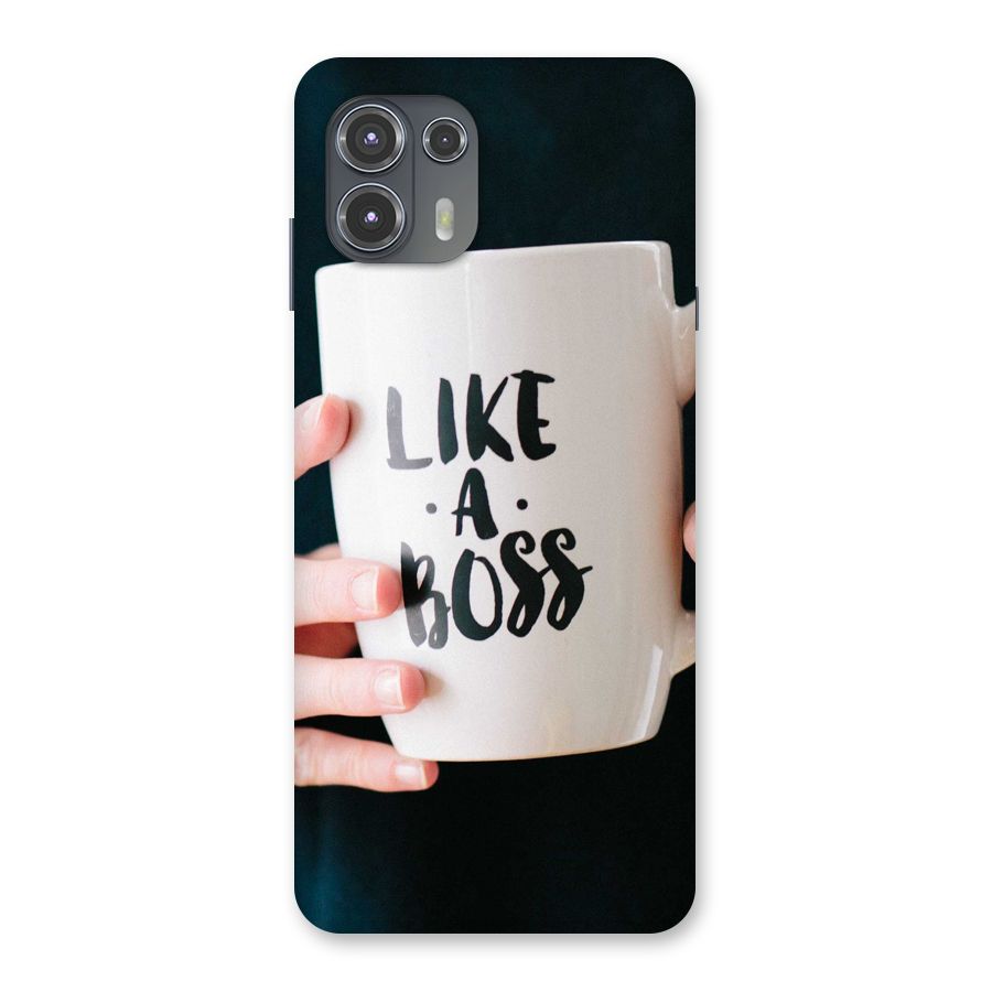 Like a Boss Back Case for Motorola Edge 20 Fusion