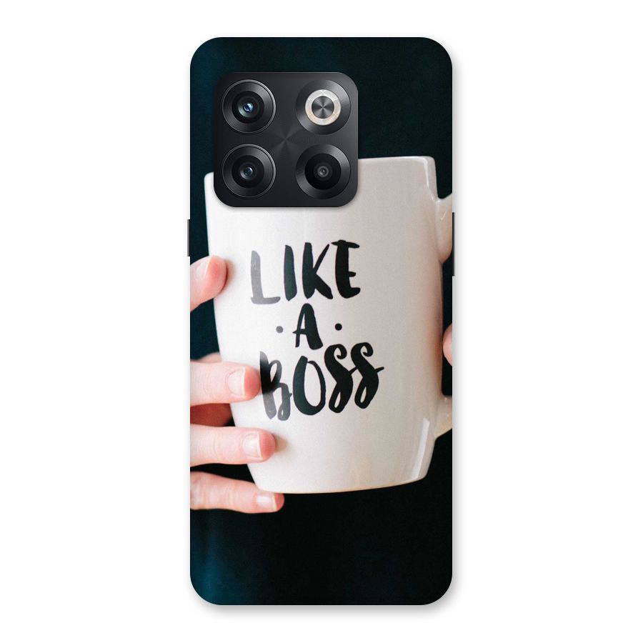 Like a Boss Back Case for OnePlus 10T