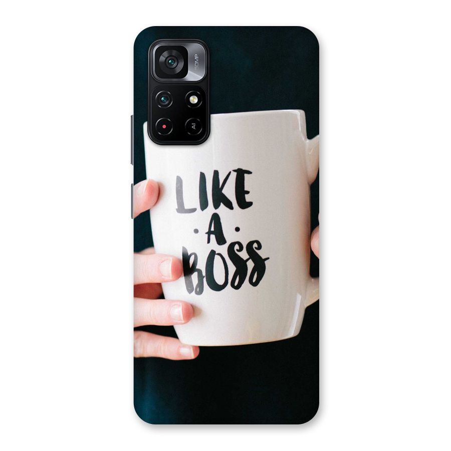 Like a Boss Back Case for Poco M4 Pro 5G