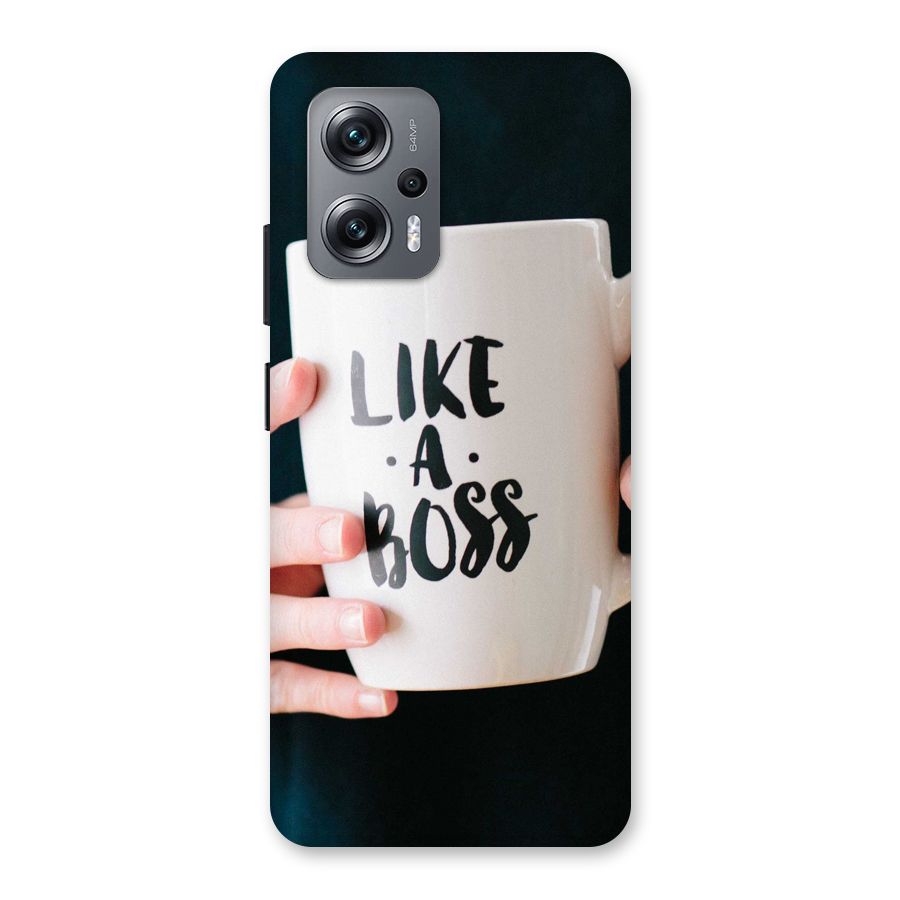 Like a Boss Back Case for Redmi K50i