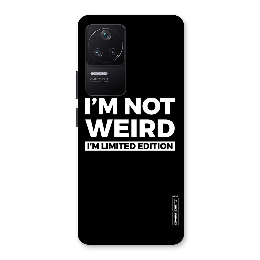 Limited Edition Back Case for Poco F4 5G