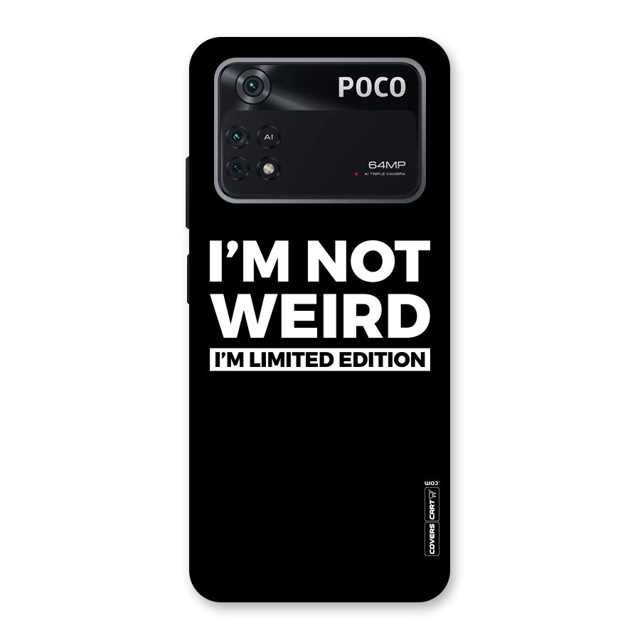 Limited Edition Back Case for Poco M4 Pro 4G