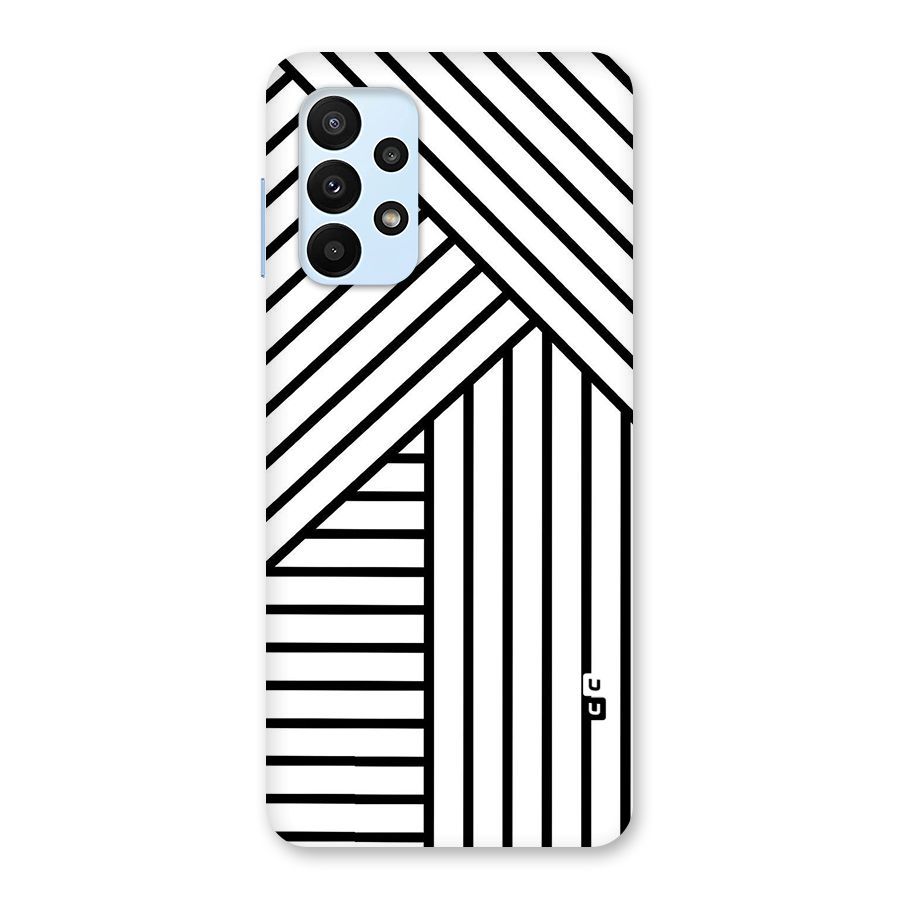 Lines Pattern Stripes Back Case for Galaxy A23
