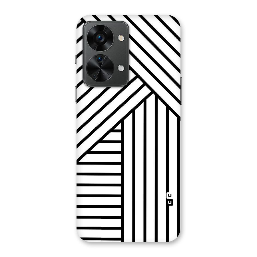 Lines Pattern Stripes Back Case for OnePlus Nord 2T