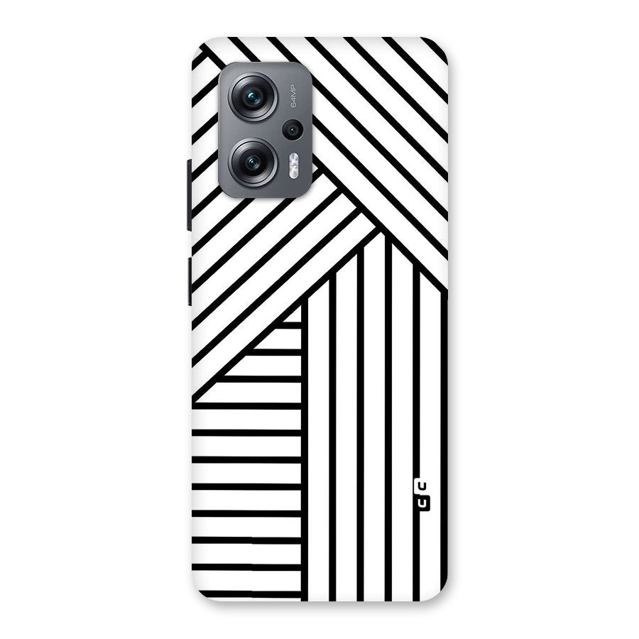 Lines Pattern Stripes Back Case for Redmi K50i