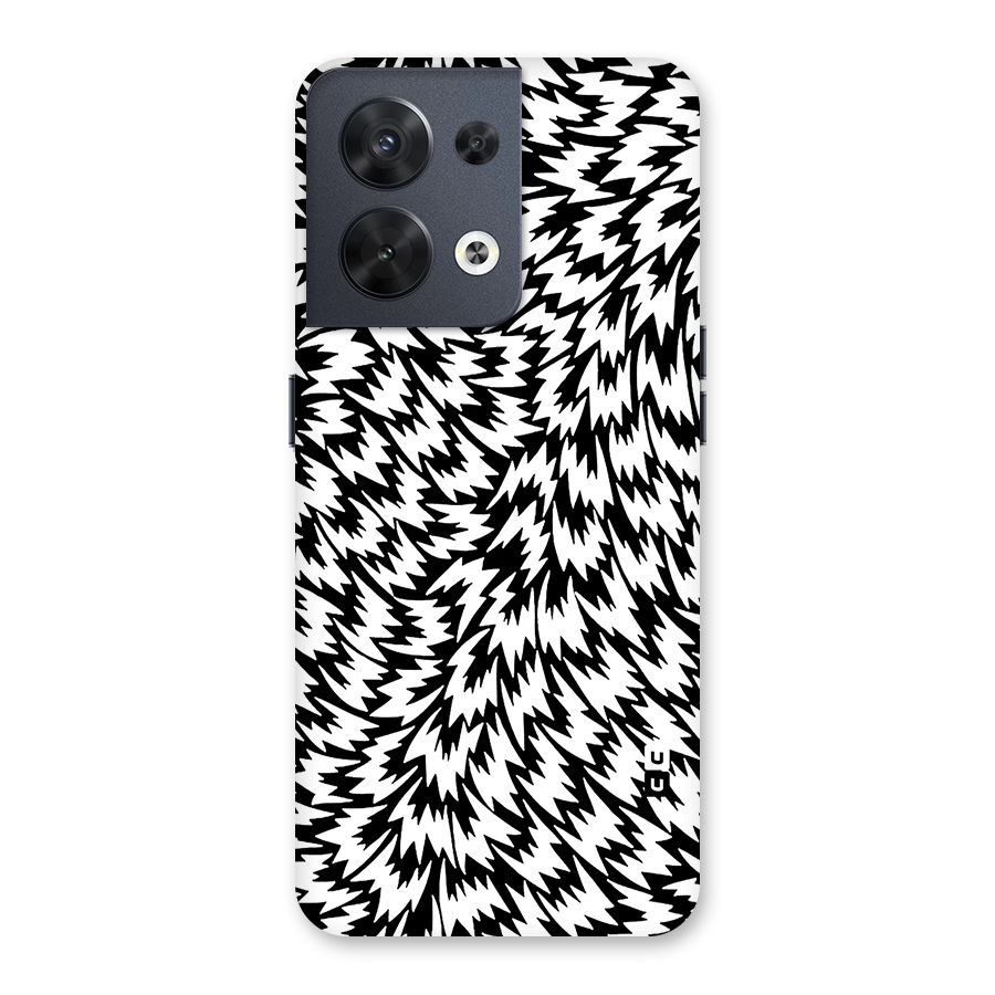 Lion Abstract Art Pattern Back Case for Oppo Reno8 5G