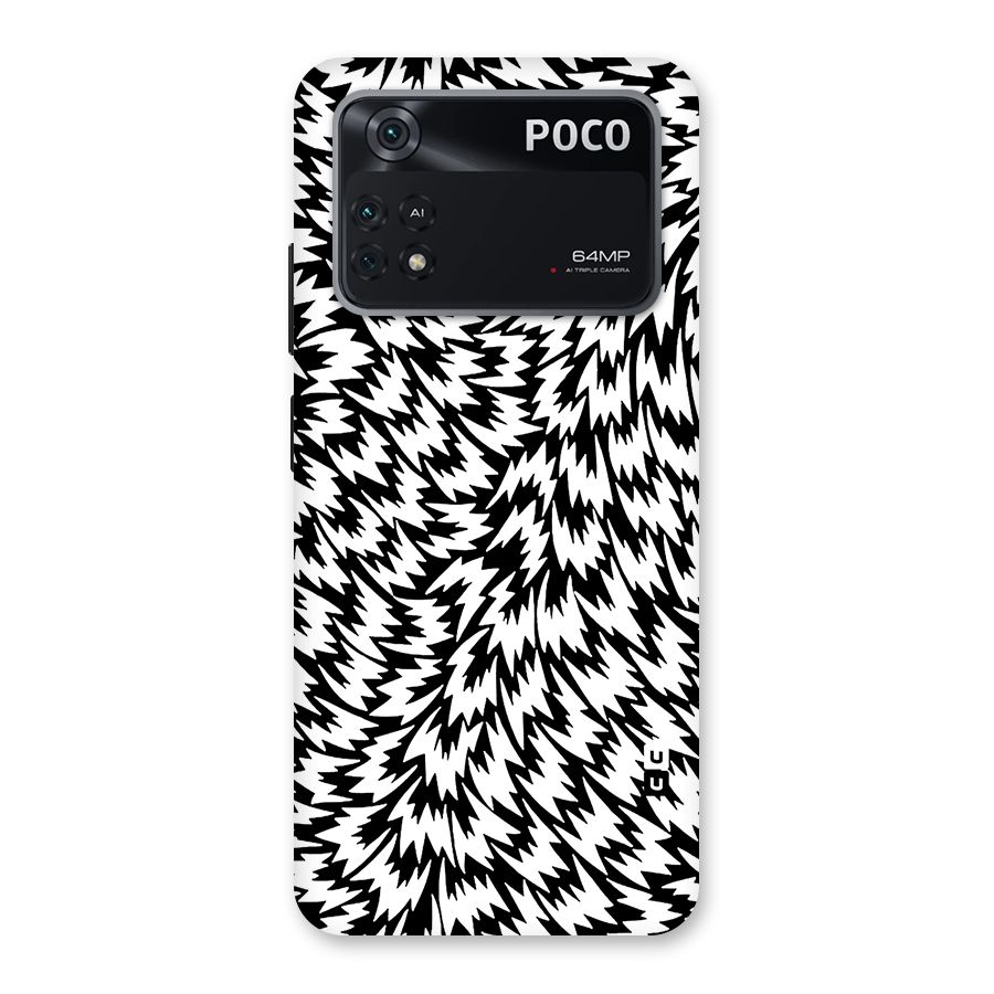 Lion Abstract Art Pattern Back Case for Poco M4 Pro 4G