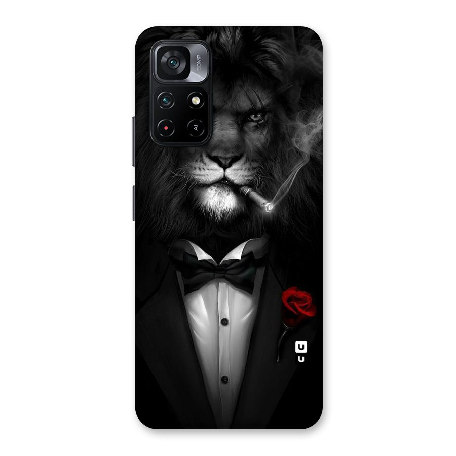 Lion Class Back Case for Poco M4 Pro 5G