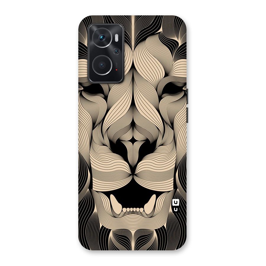 Lion Shape Design Back Case for Oppo K10 4G