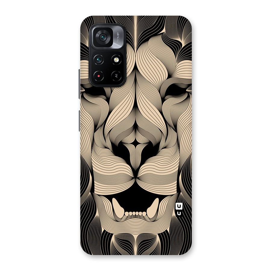 Lion Shape Design Back Case for Poco M4 Pro 5G