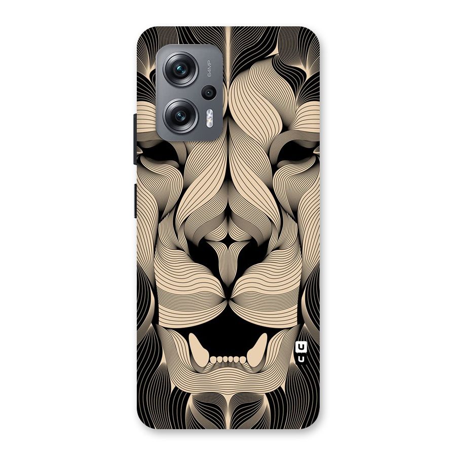 Lion Shape Design Back Case for Redmi K50i