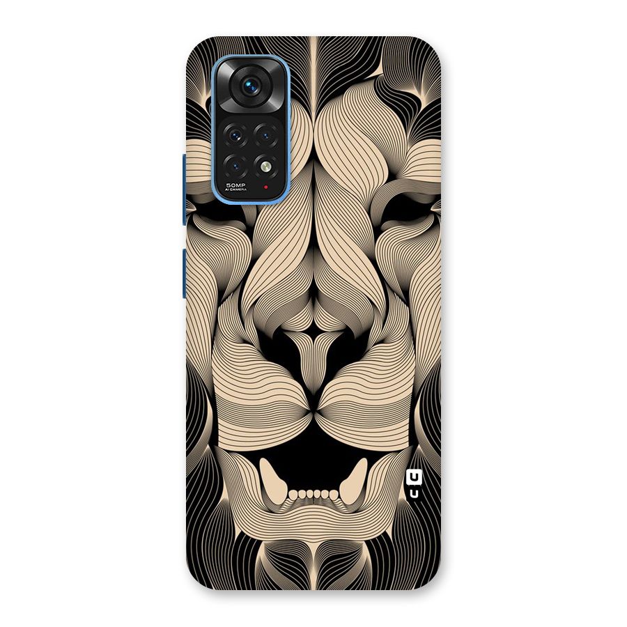 Lion Shape Design Back Case for Redmi Note 11S