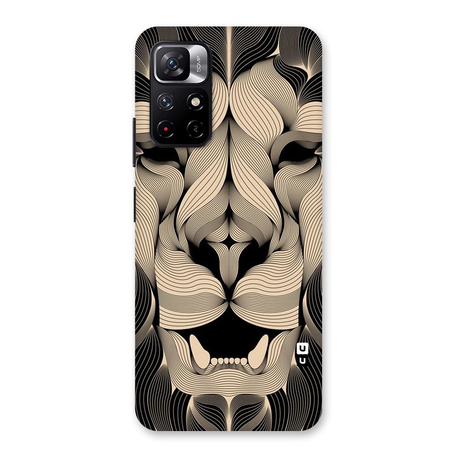Lion Shape Design Back Case for Redmi Note 11T 5G